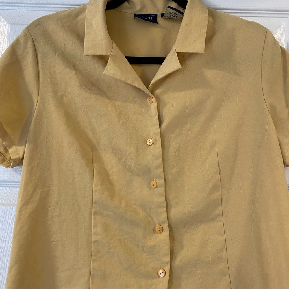 Vintage collared button up - Picture 5 of 5
